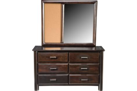 Tahoe 6-Drawer Dresser & Mirror