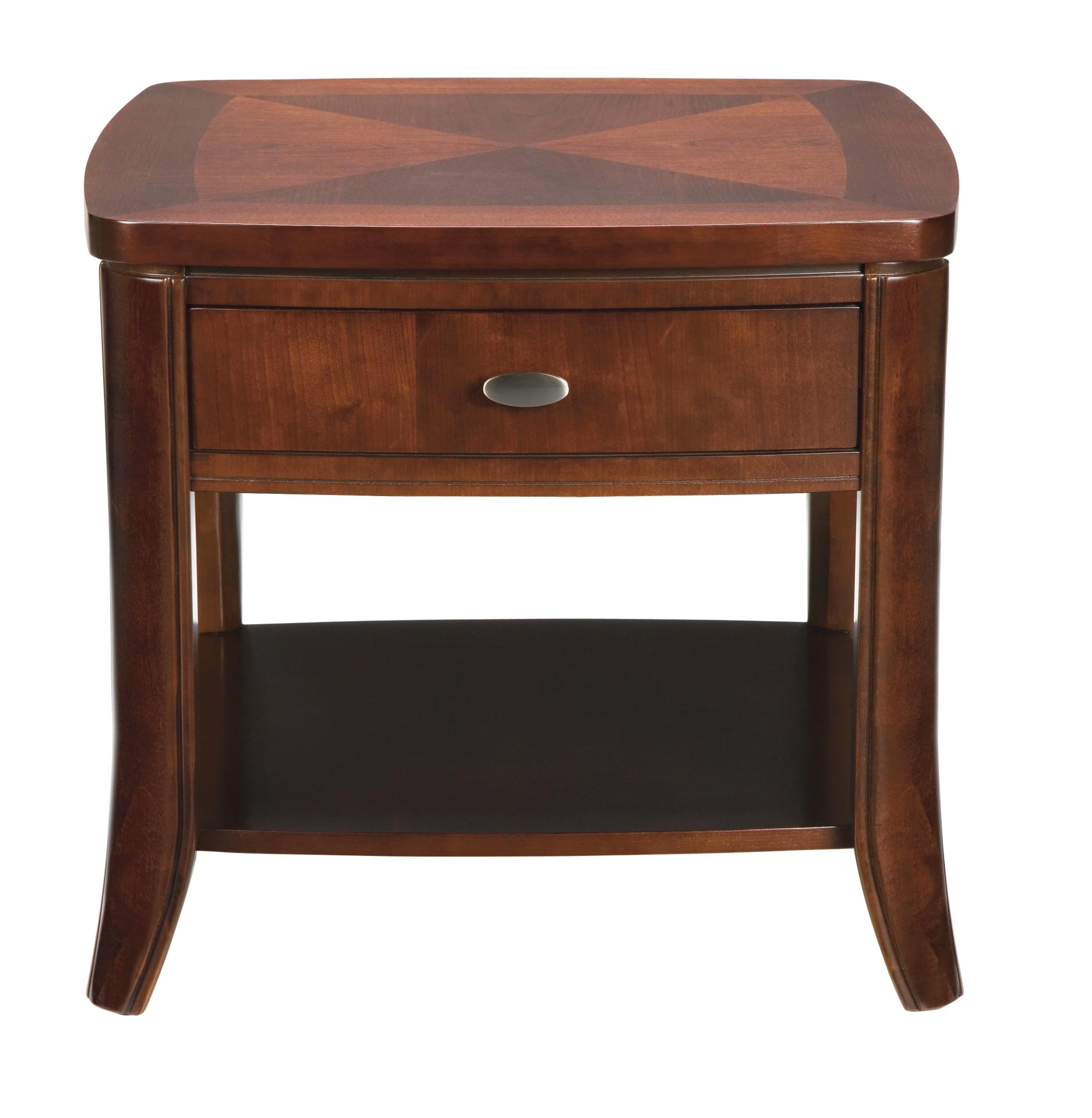 Studio Merlot End Table