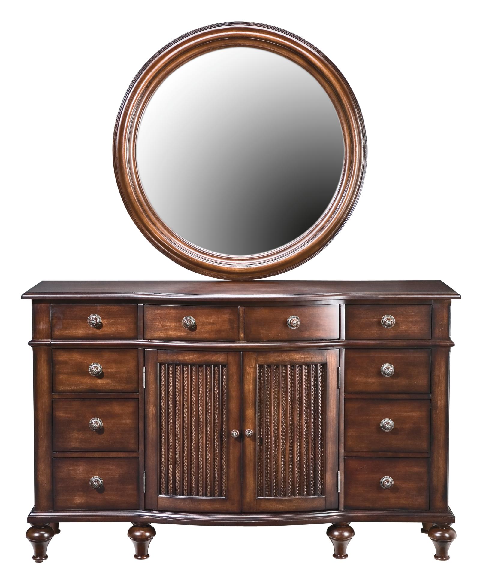 Caribbean Dresser & Mirror