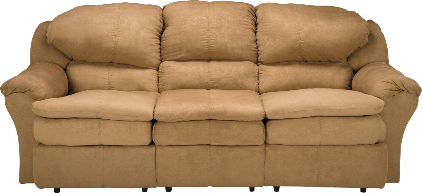 Sensations Camel Reclining Sofa