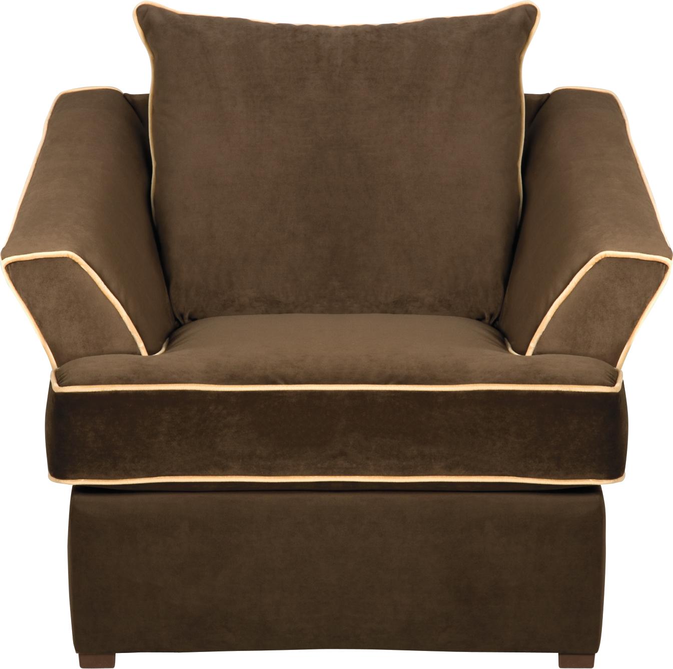 Riviera Walnut Brown Chair