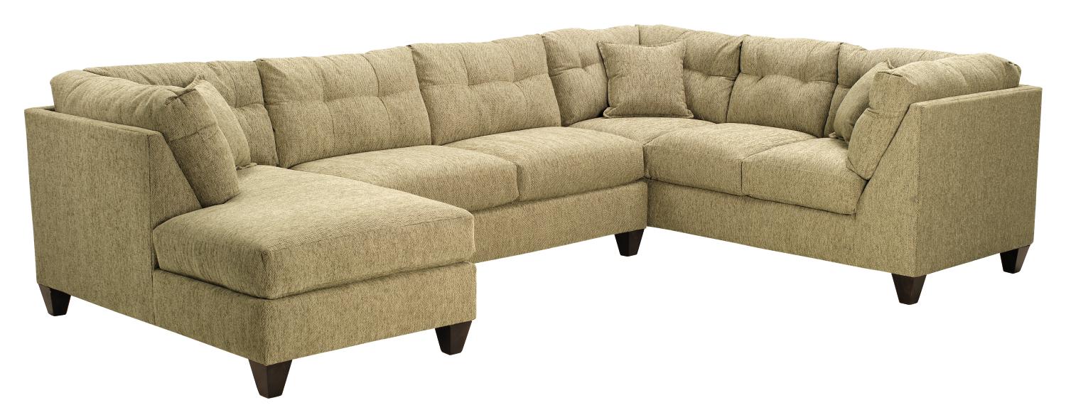 Tempo Taupe 3-pc Sectional