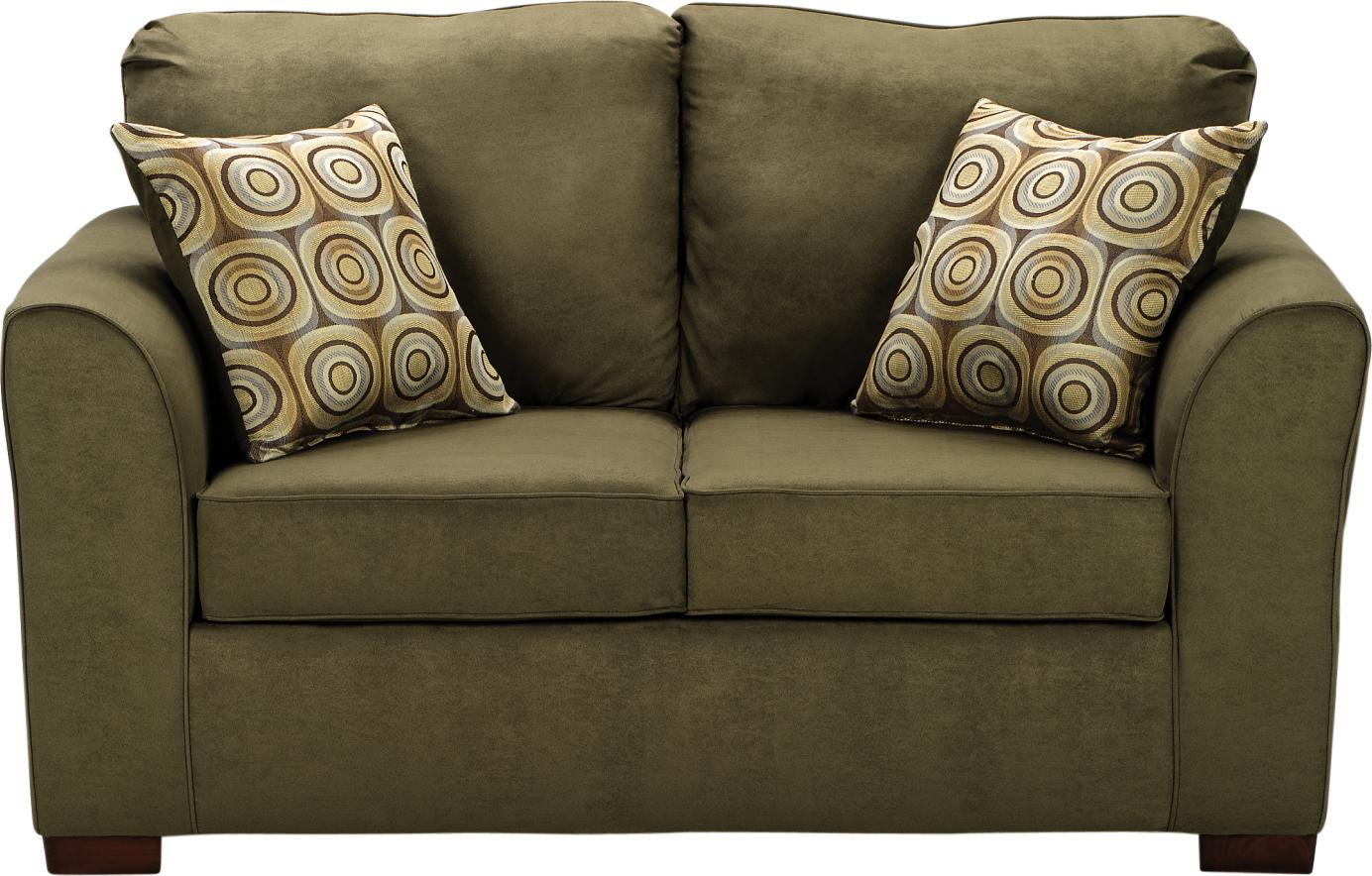Magic Olive Loveseat