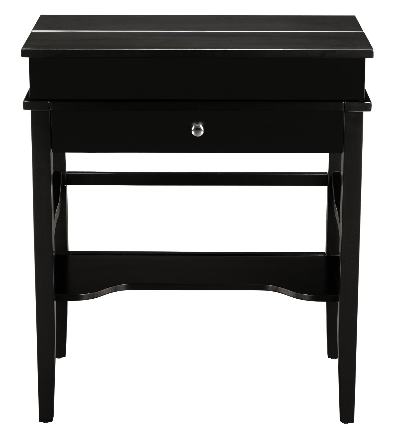 Studio One Black Laptop Writing Desk