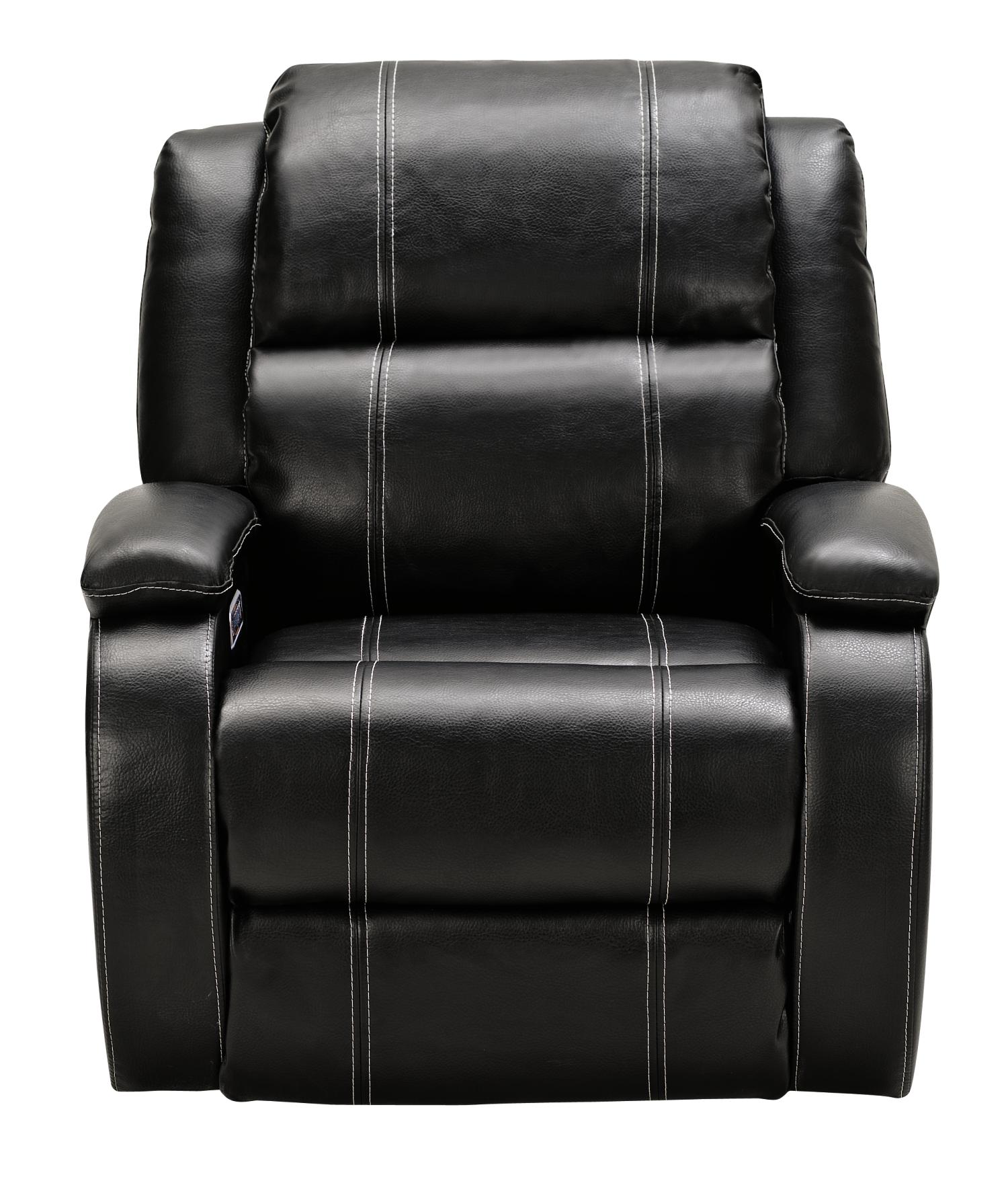 Blaine Black Power Massage Recliner
