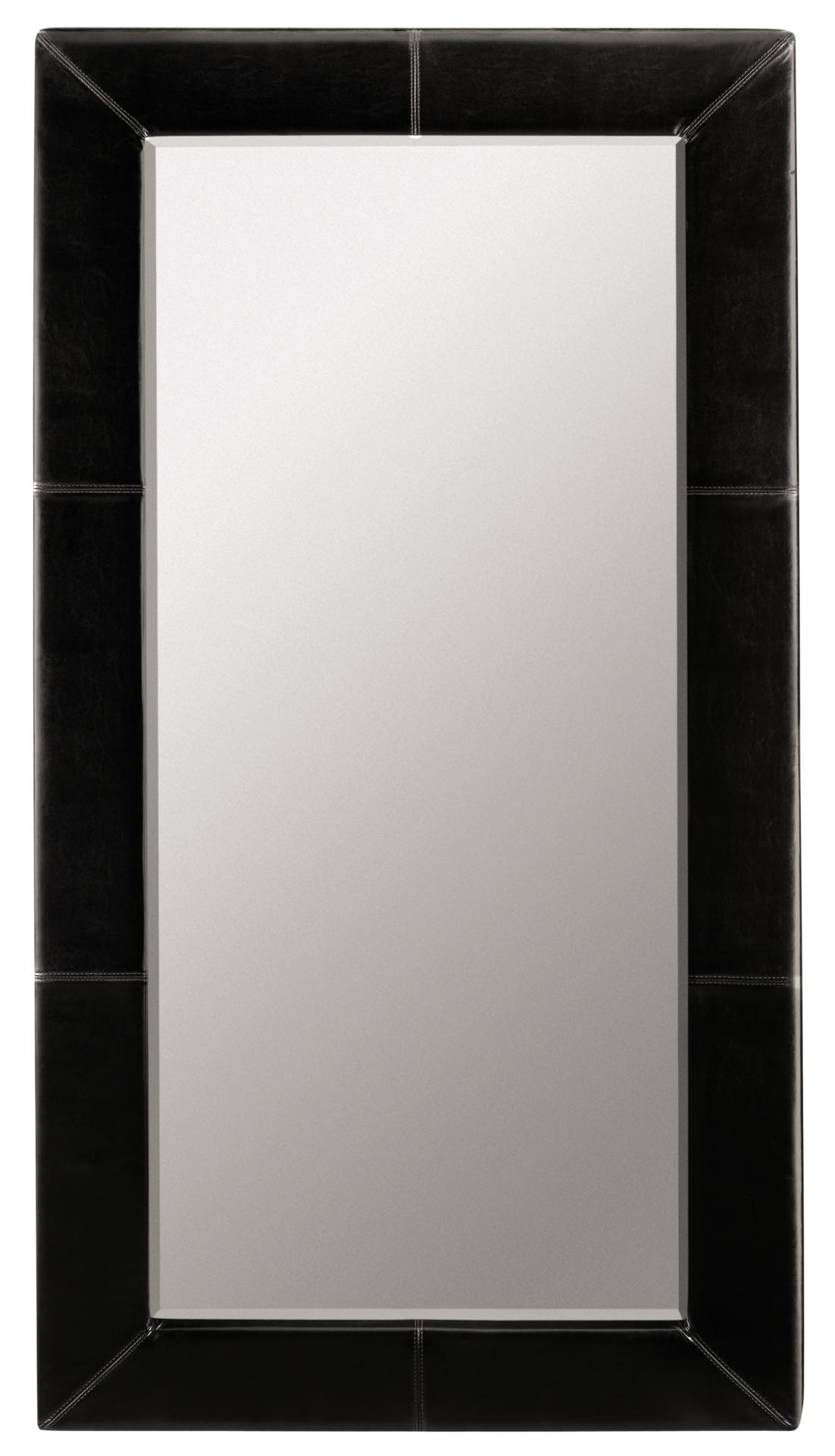 Roma Bonded Leather Stand Mirror