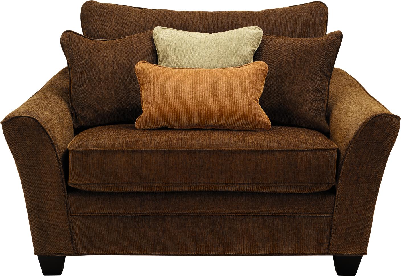 Falcon Brown Chair & 1/2