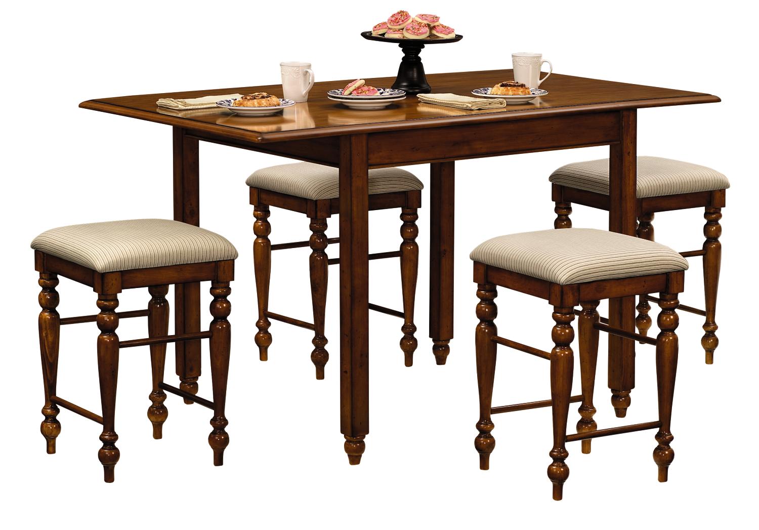 Sea Island Honey Pine 5-pc Craft Table Set