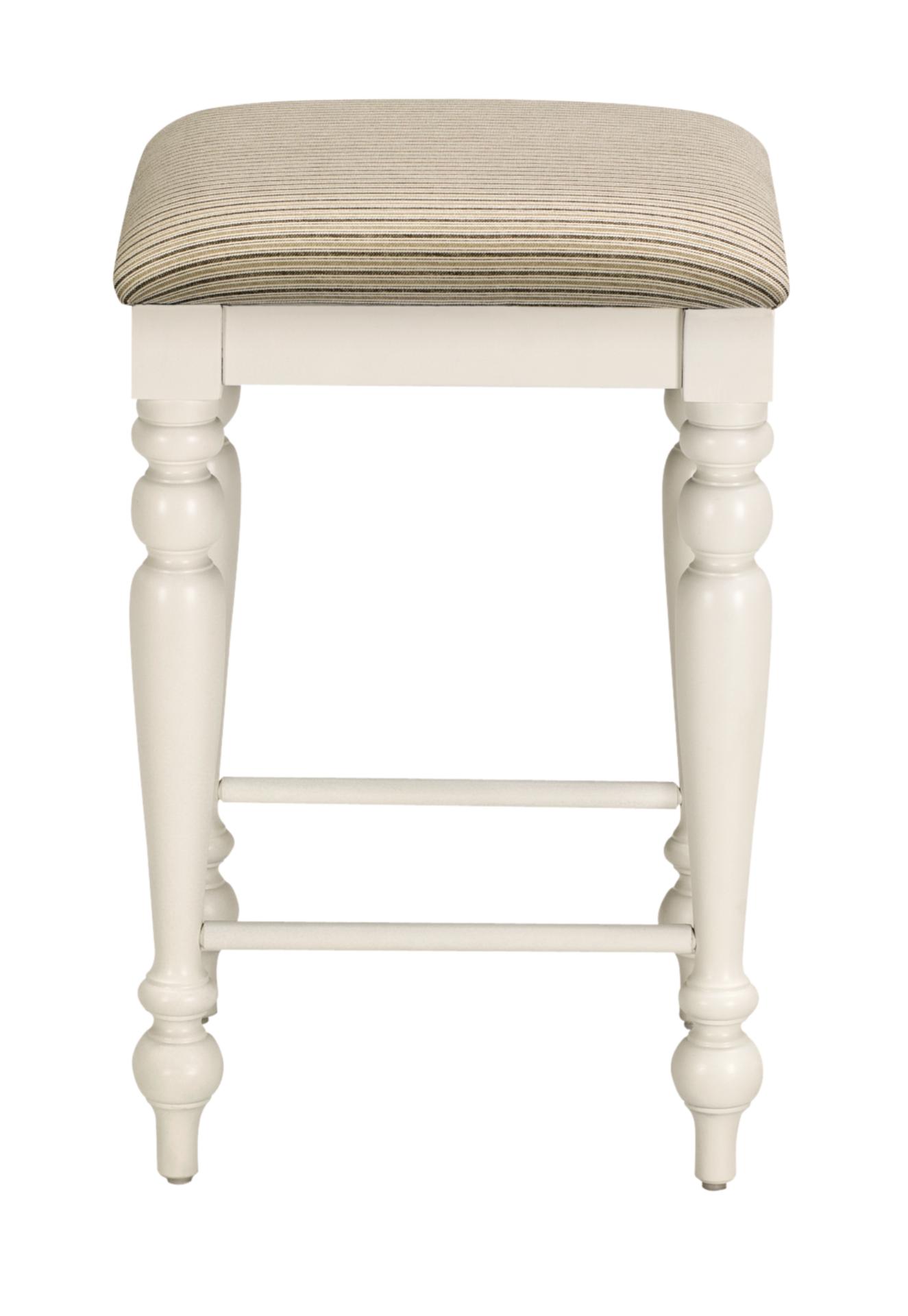 Sea Island White Craft Stool