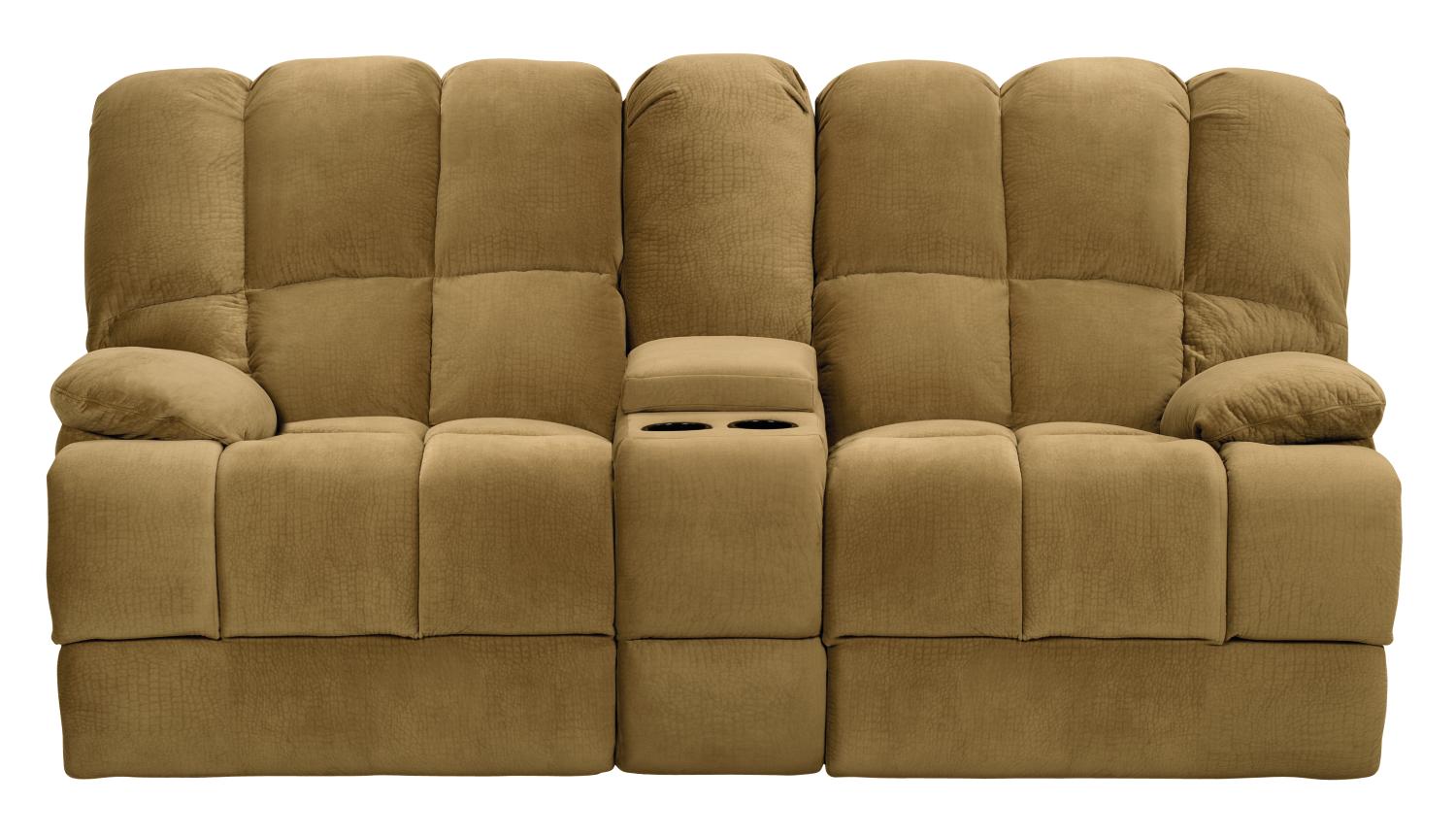 Boston Coffee Dual-reclining Loveseat With Console