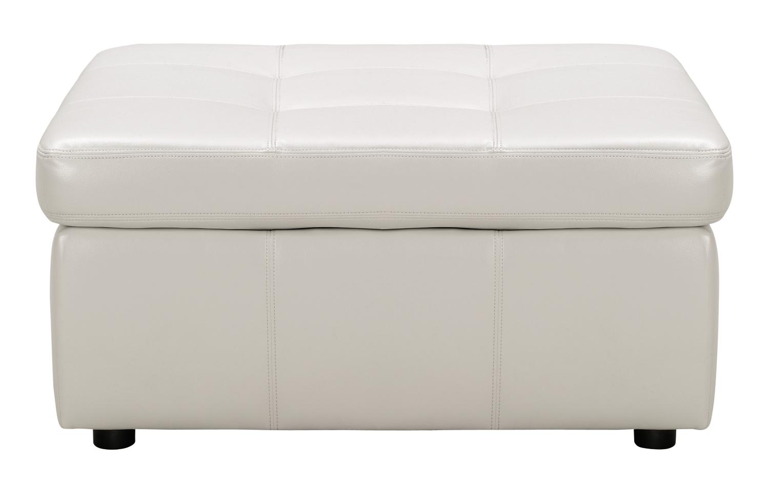 Piazza Snow Square Ottoman