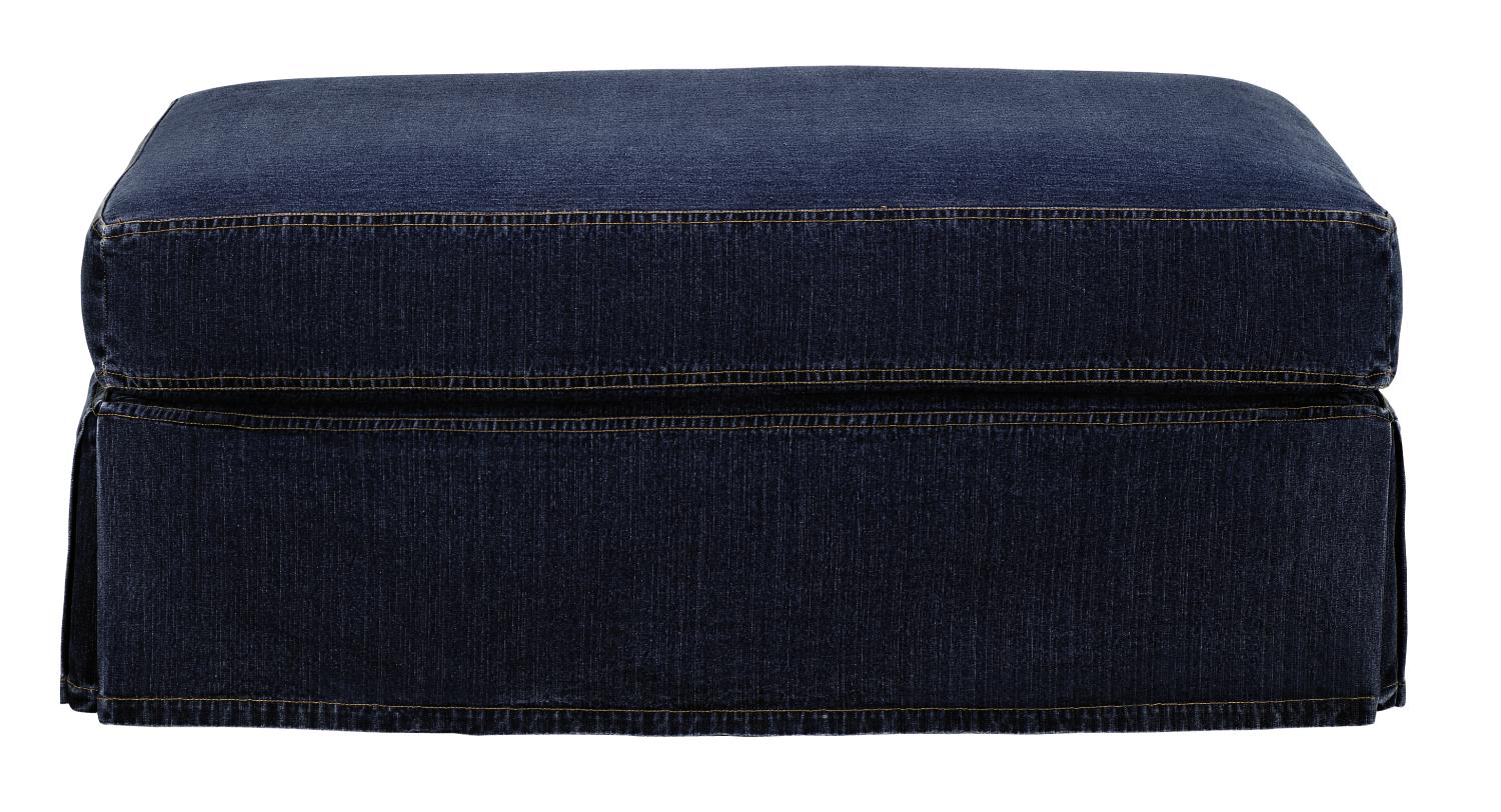 Hanover Denim Ottoman