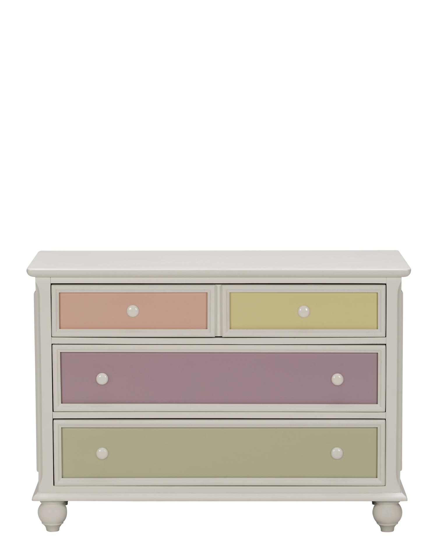 Colorworks White Single Tv Dresser