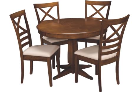 Studio One X-Back 5-PC Dining Set