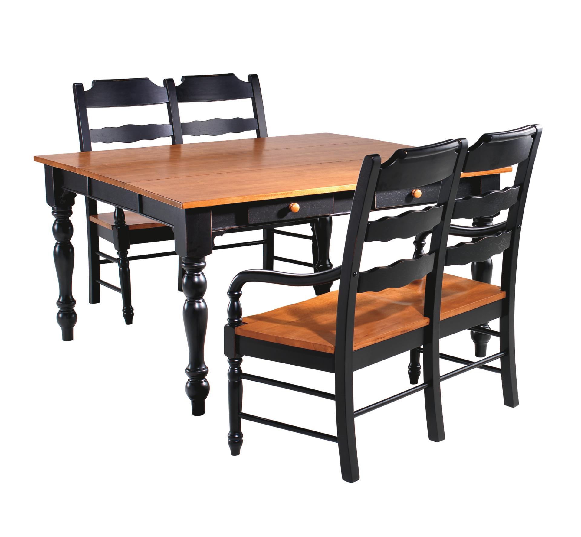 Black Cherry 3-pc Dinette