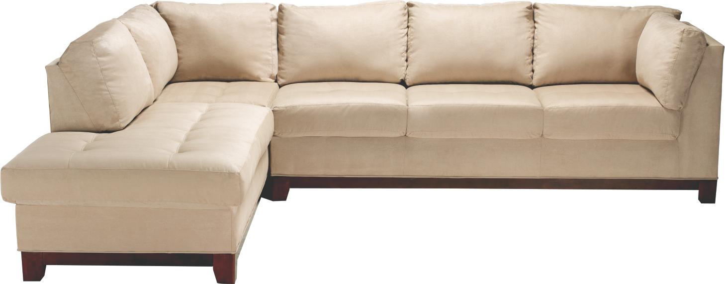 Soho Beige 2-pc Sectional