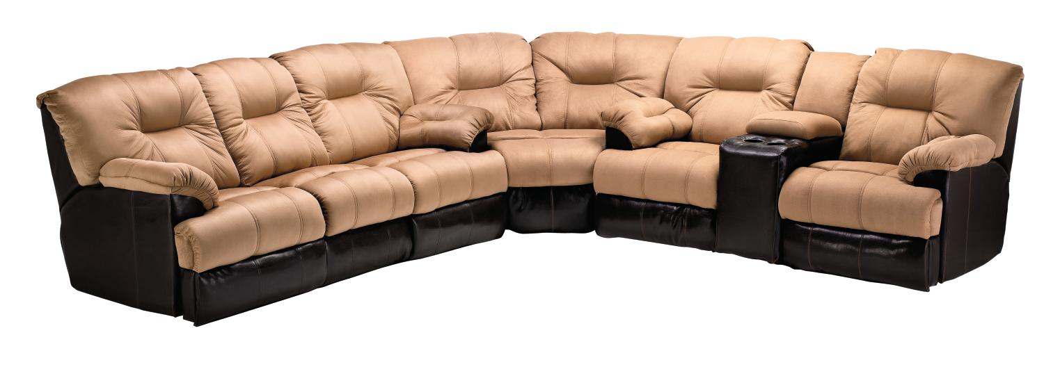 Vision Camel 3-pc Reclining Sectional