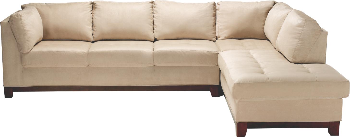 Soho Beige 2-PC Sectional