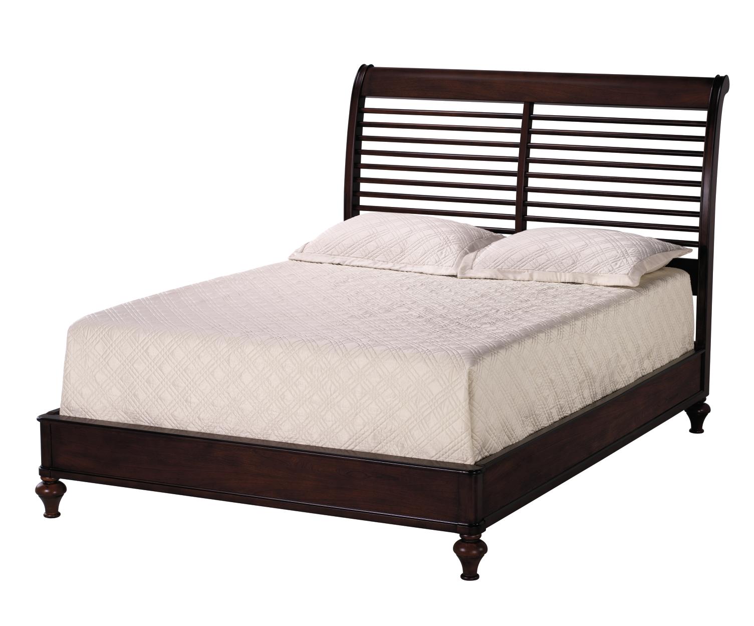 Caribbean Queen Sleigh Bed