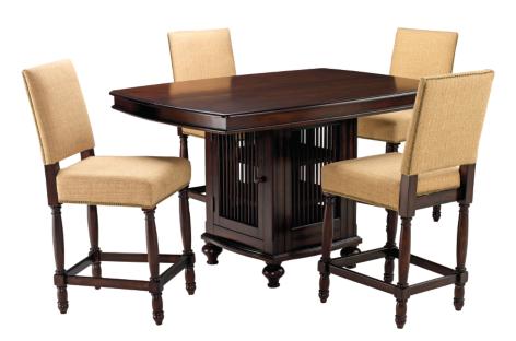 Caribbean 5-PC Gathering Dining Room Set