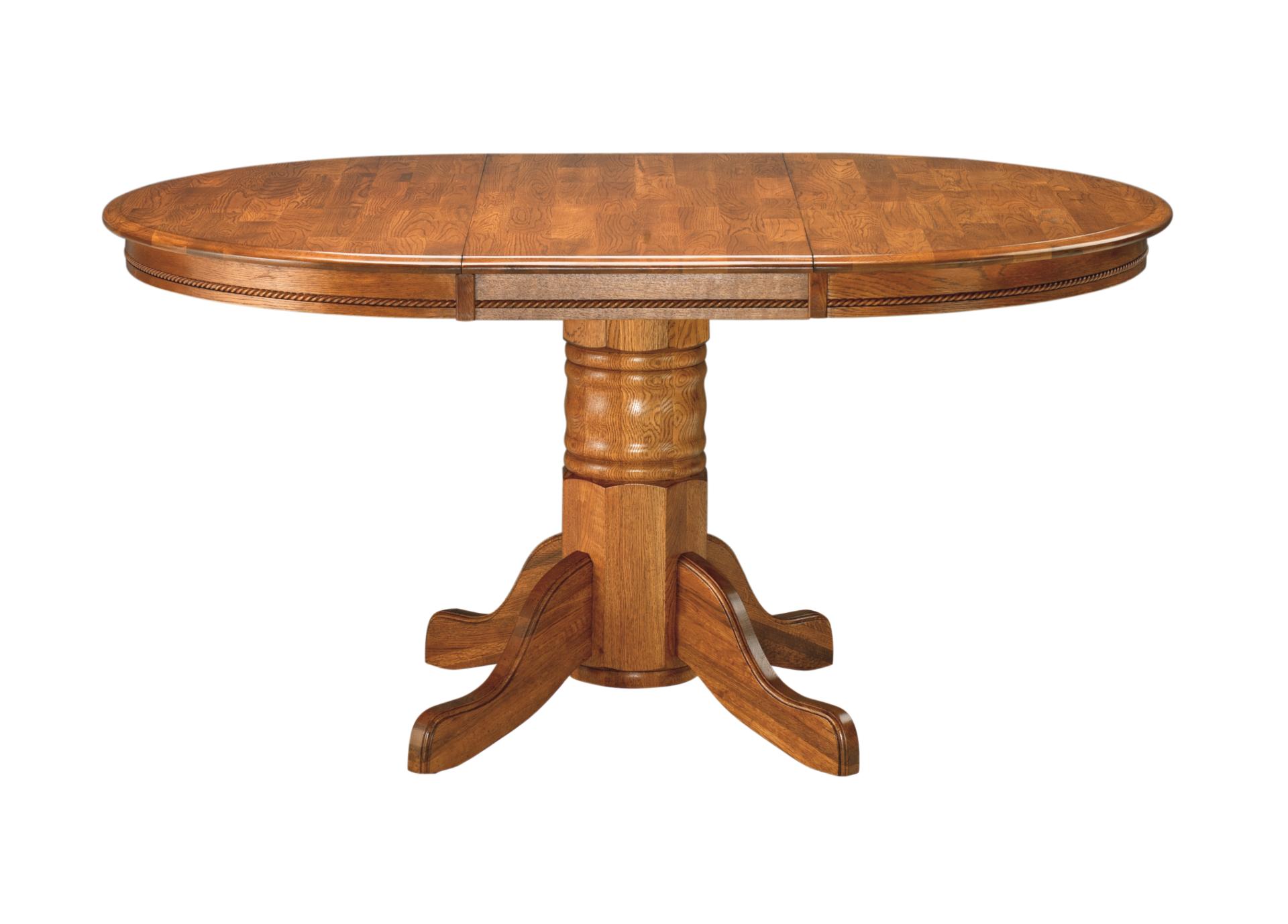 Town Hall Dark Ped Table