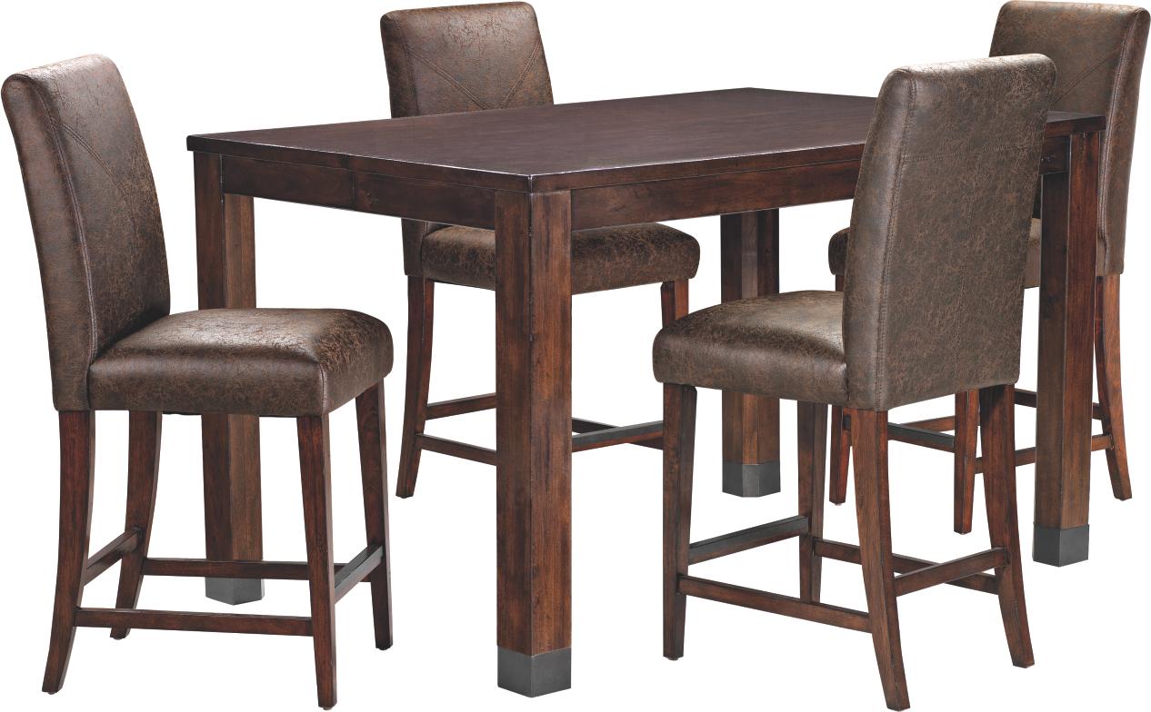East Village 5-pc Counter-height Dining Room Set