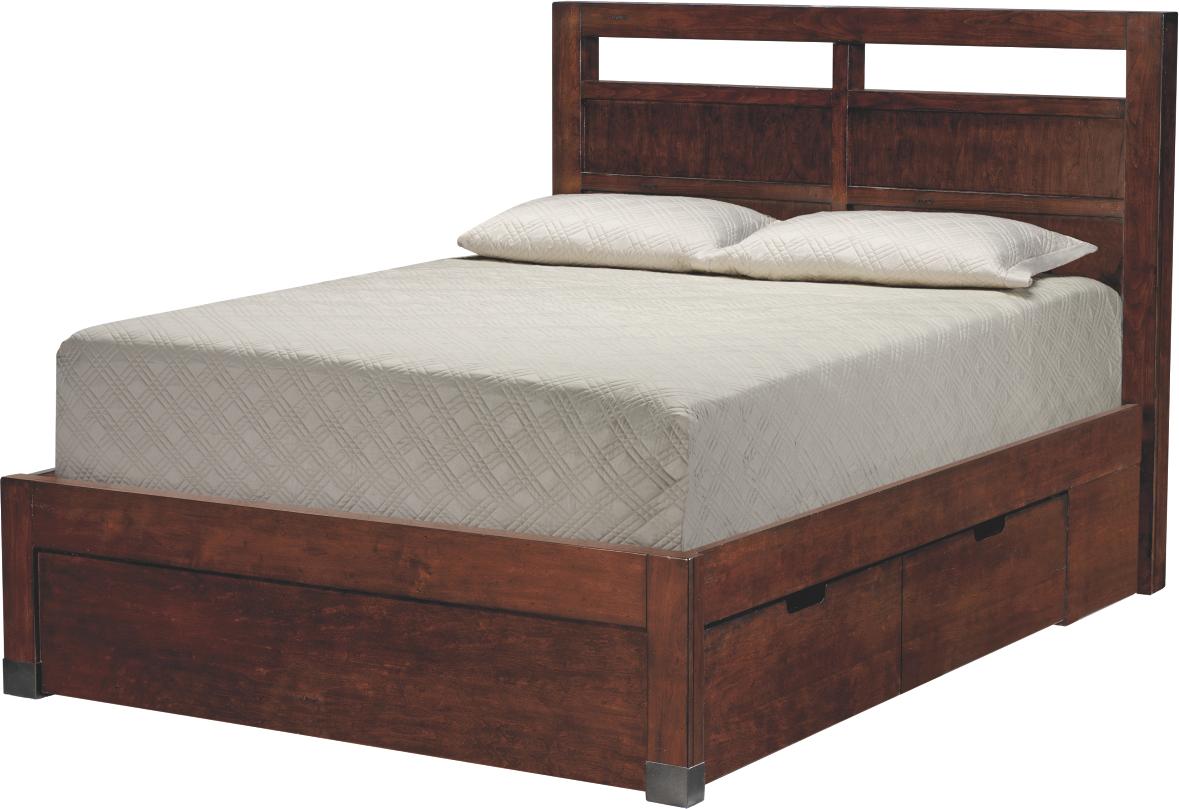 East Village King Panel Storage Bed