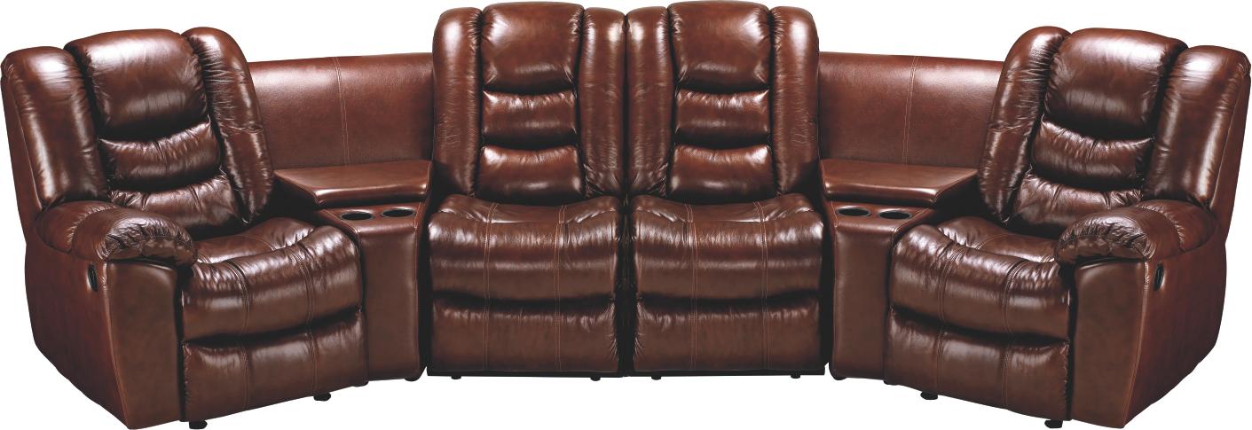 Apollo Cognac 6-pc Home Theatre Package