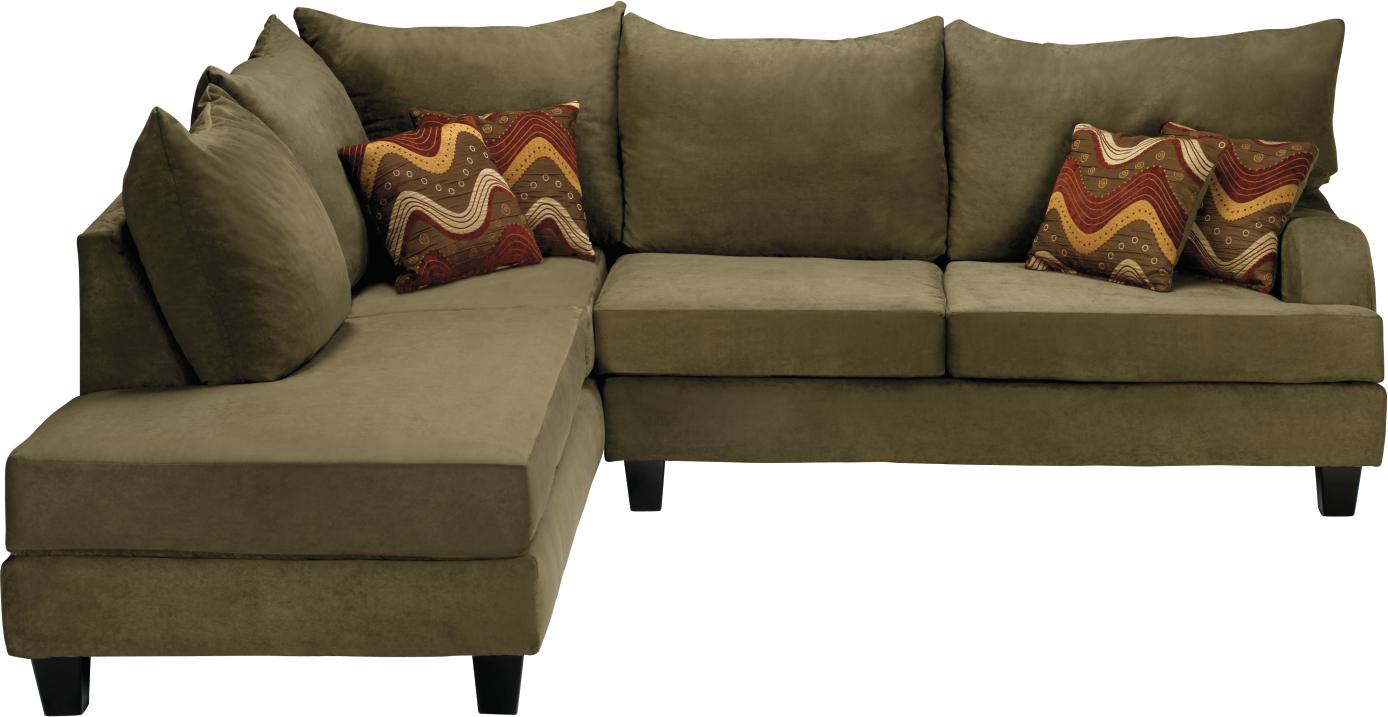 Allegro Green 2-pc Sectional