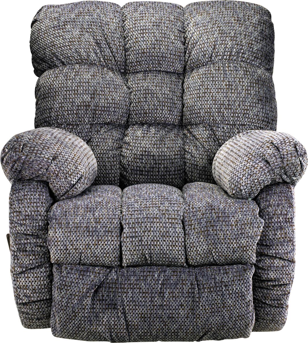 Nathan Blue Chaise Rocker/ Recliner
