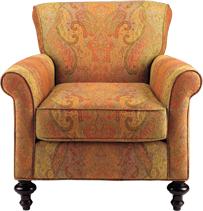Vintage Paisley Chair
