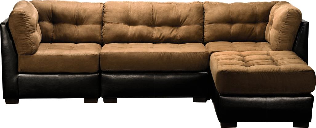 Cuba Two-tone 4-pc Sectional