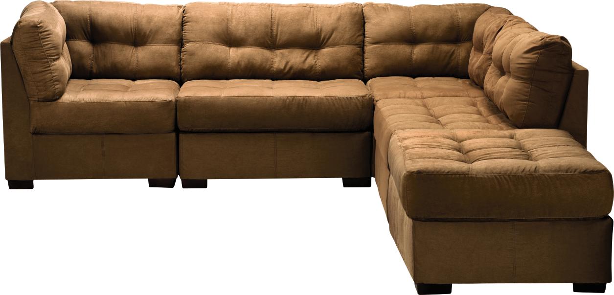 Cuba Camel 5-pc Sectional