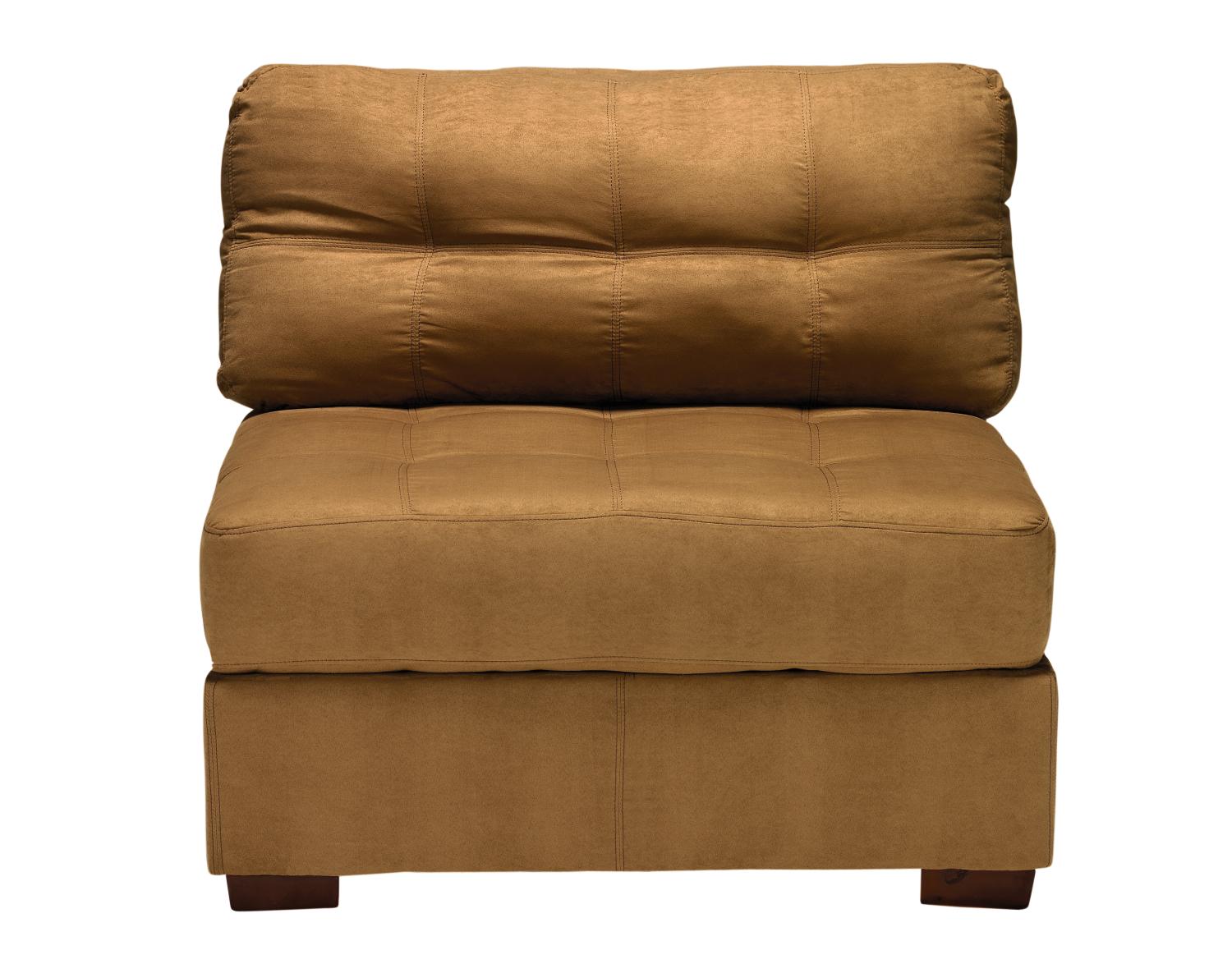 Cuba Camel Armless Chair