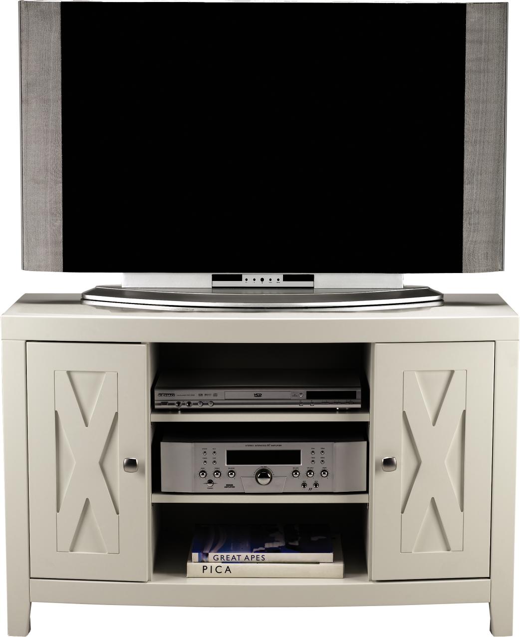 Summit White 42" Tv Stand