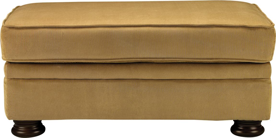 Barclay Gold Ottoman