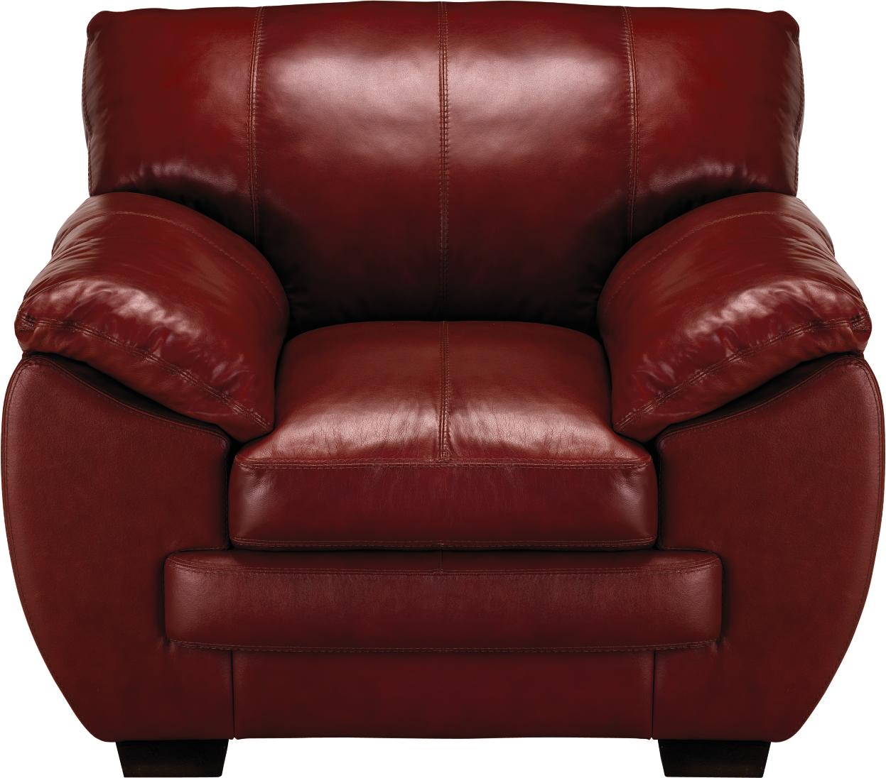 Valenza Red Leather Chair