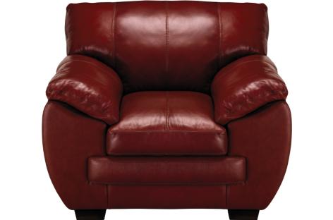 Valenza Red Leather Chair