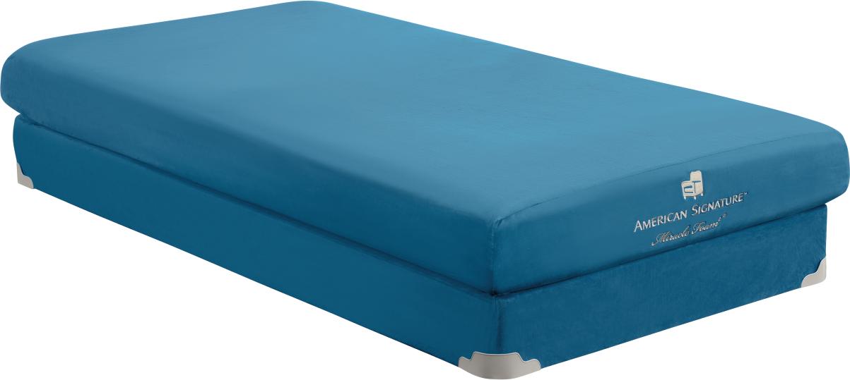 Miracle Foam 2 Kidz Blue Twin Mattress Set