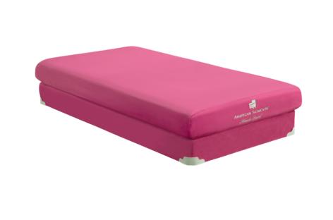 Miracle Foam 2 Kidz Pink Twin Mattress Set