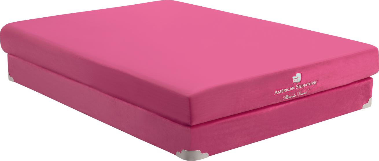 Miracle Foam 2 Kidz Pink Full Mattress Set