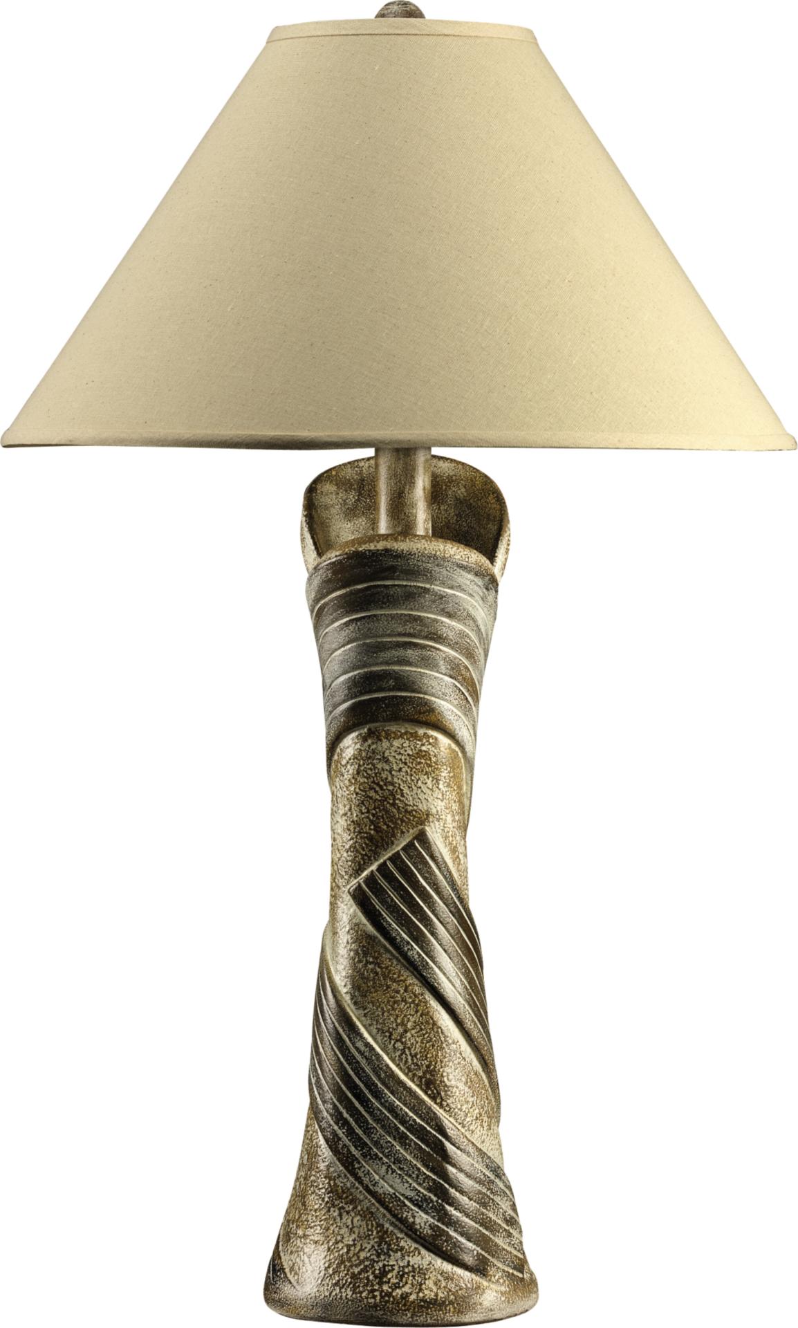 Natural Rustic Table Lamp