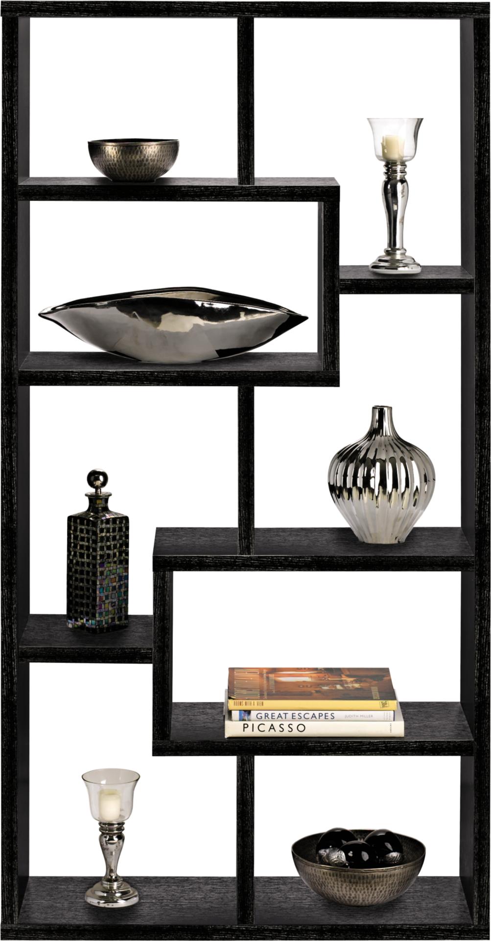 Obsidian Display Bookcase