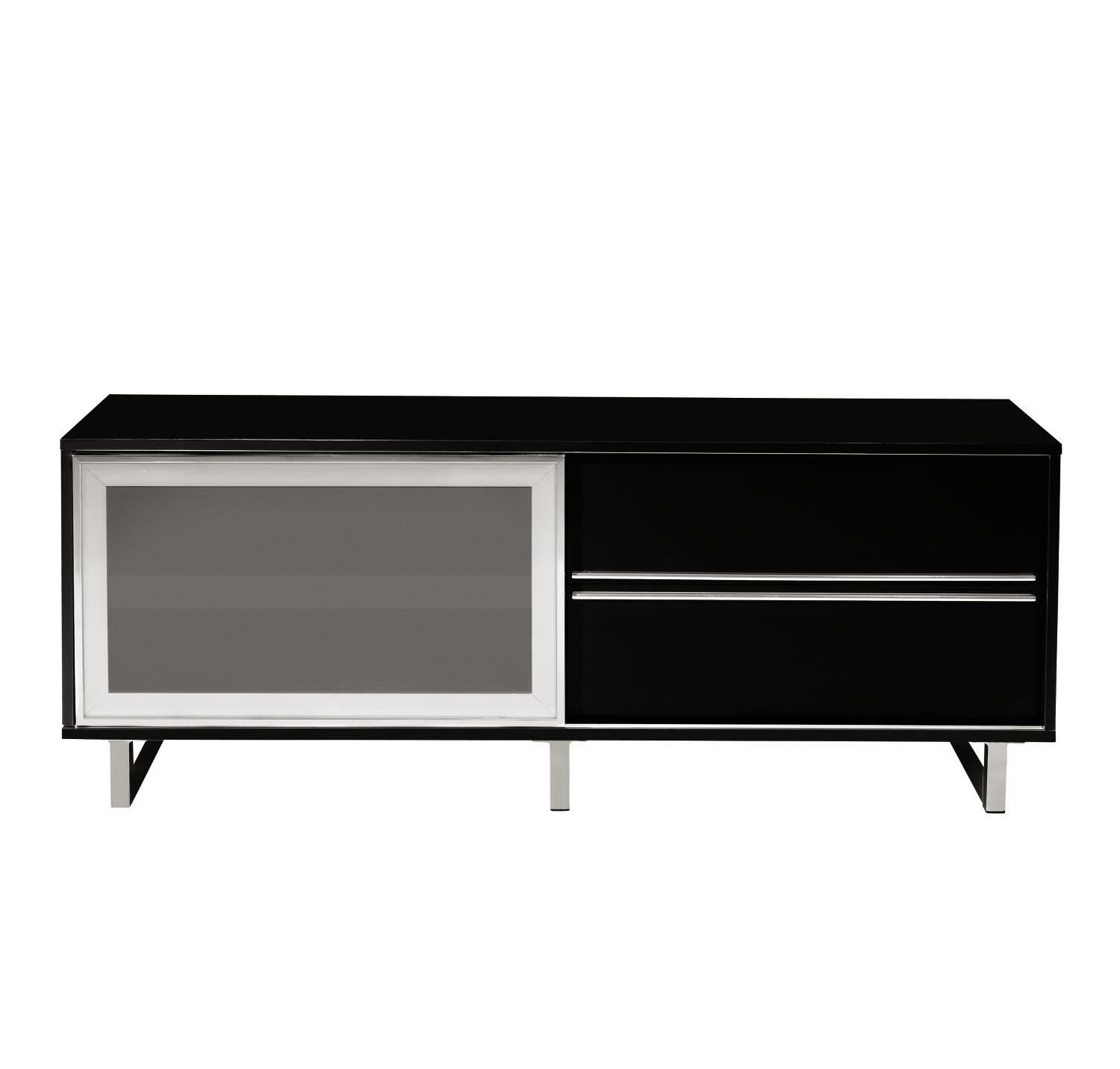 Lorenzo Black 60" Entertainment Stand