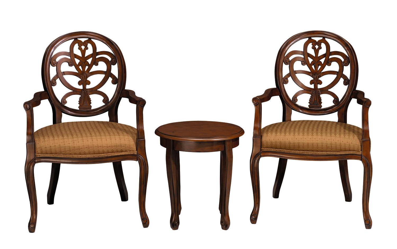 Jackson Copper 3-pc Chair & Table Set