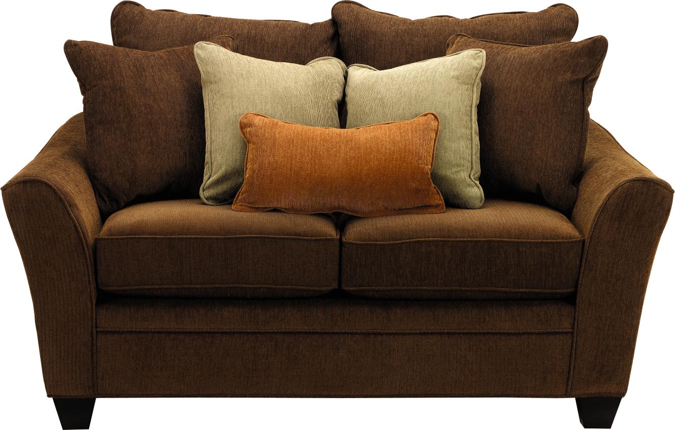 Falcon Brown Loveseat
