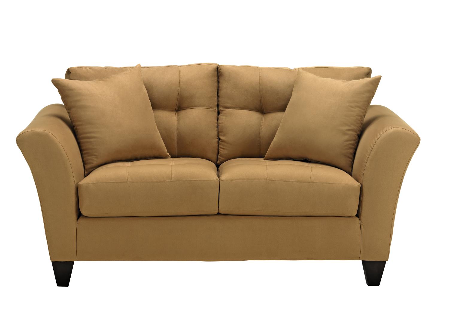 Donovan Caramel Loveseat