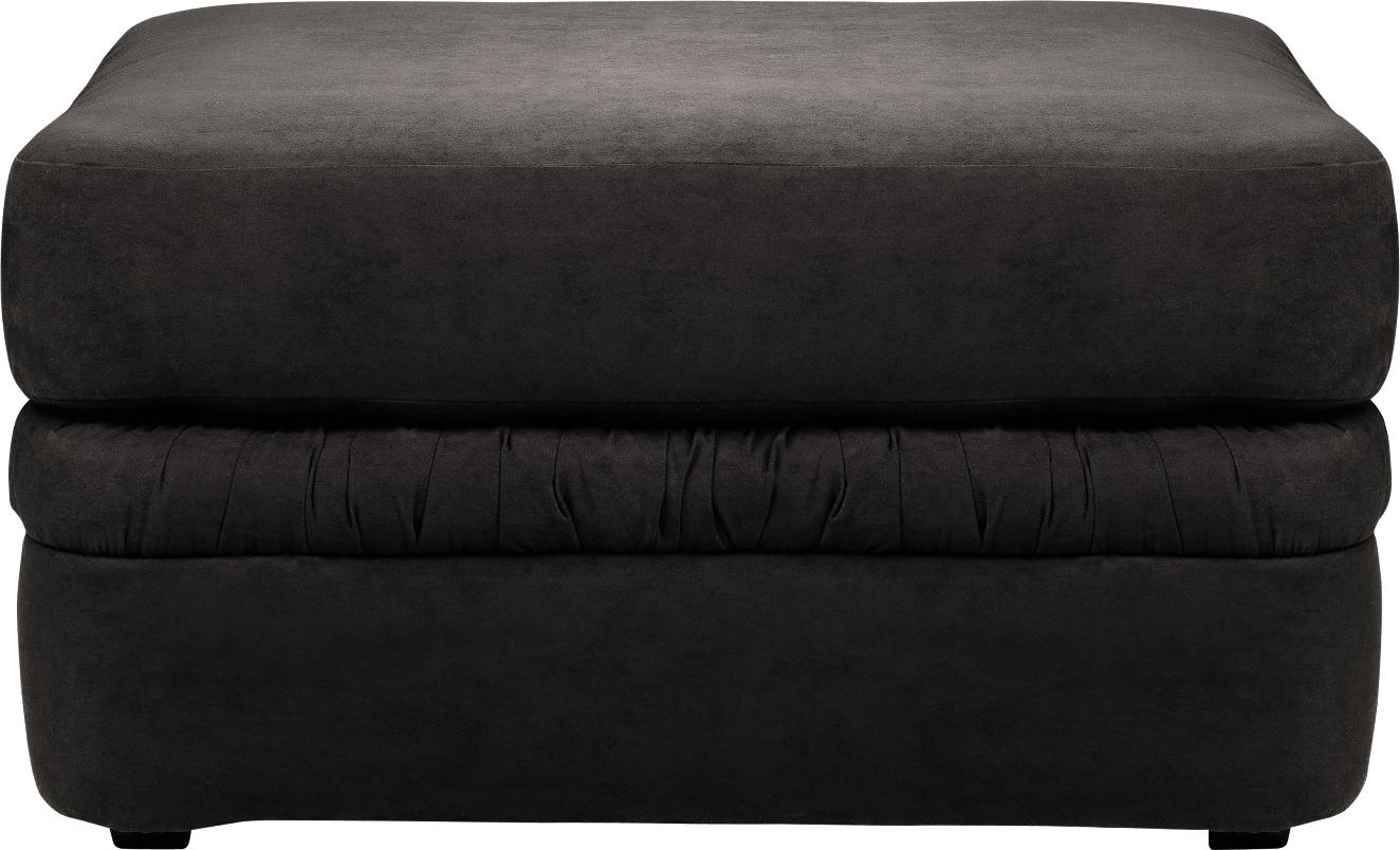 Kerrigan Black Ottoman