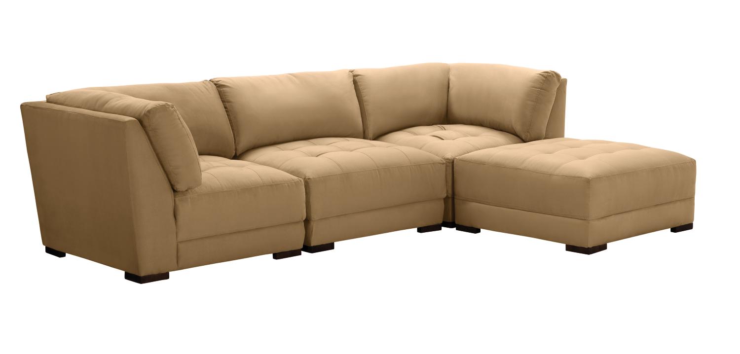 Titan Sandstone 4-pc Sectional