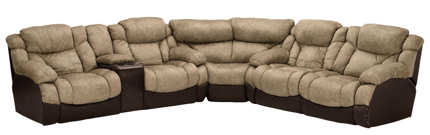 Chesney Camel 3-pc Motion Sectional